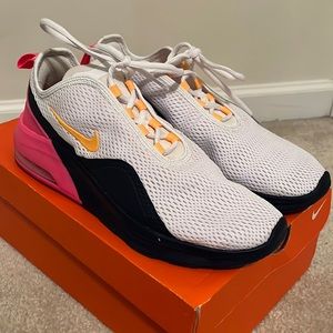 Nike Flex White, Navy, and Pink